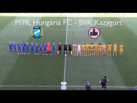 MTK Hungária FC - BIIK Kazygurt Gólösszefoglaló