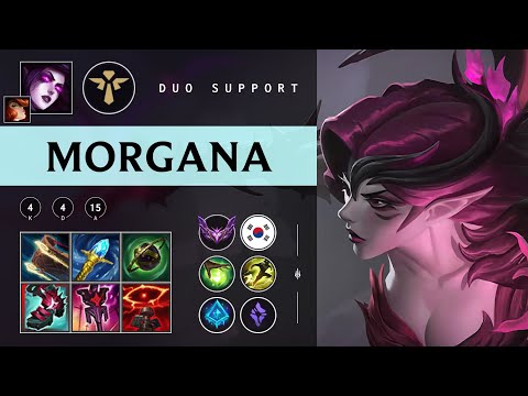 Morgana Support vs Rakan - KR Master Patch 25.24
