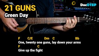 Download lagu 21 Guns - Green Day (Guitar Chords Tutorial with Lyrics) mp3 Download lagu 21 Guns - Green Day (Guitar Chords Tutorial with Lyrics) mp3