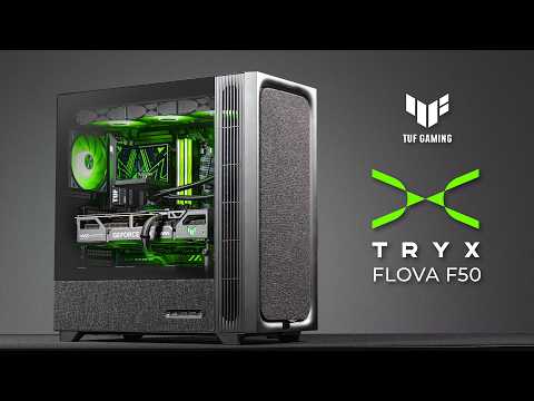 ULTIMATE TRYX Gaming PC Build | RTX 5070 Ti + Ryzen 7 7800X3D + FLOVA F50 + STAGE ARGB 360