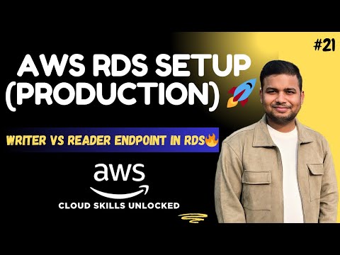 AWS RDS Production Setup | Multi-AZ Cluster with Writer & Reader Endpoints (PostgreSQL) | Hindi #21