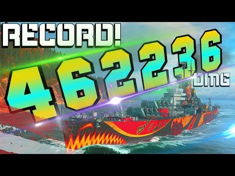 EPIC! 462K DMG  third BEST score on server || World of Warships