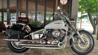 YAMAHA ドラックスター400 VH01J 2003年式　イモビライザー付き　ETC装着　オールペイント　油脂類交換　サイドバック付き