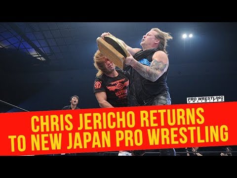 Chris Jericho Attacks Tetsuya Naito At NJPW Wrestling Dontaku