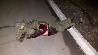 Ukraine  Forces Shows Bodies Of Russian Soldiers  Dead - dead chechen fighters in Ukraine