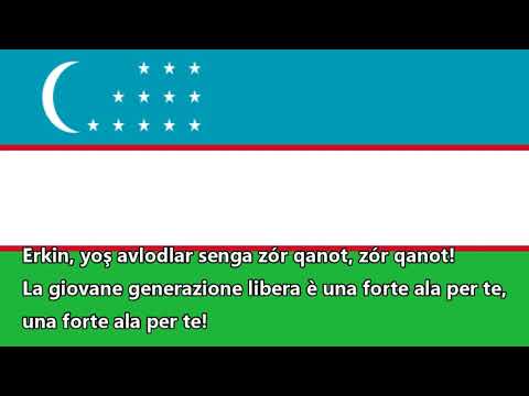 Inno nazionale dell'Uzbekistan - Oʻzbekiston Respublikasining Davlat Madhiyasi