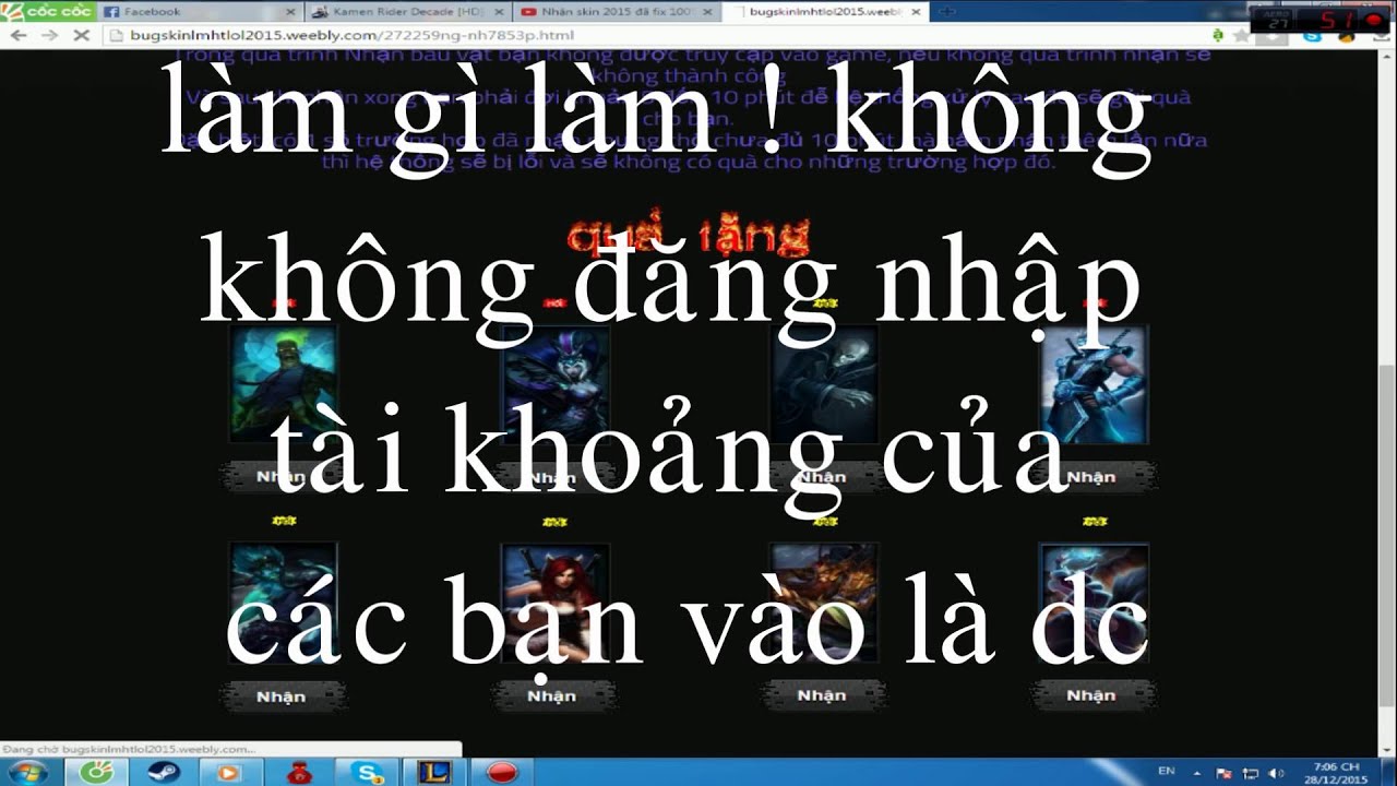 Liên Minh Huyền Thoại: Cảnh báo lừa đảo nhận skin qua tin nhắn trong LOL