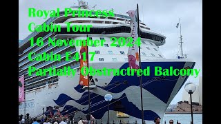 Royal Princess Cabin Tour E417