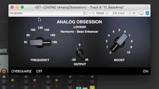 Video thumbnail for LOVEND - Bass Enhancer by Analog Obsession