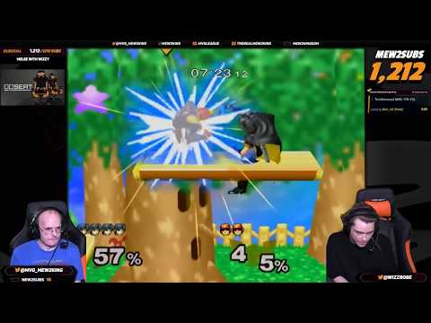 Mew2king showing us what Marth does sometimes Vs Wizzrobe (C. Falcon)