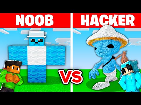 Ultimate Smurf Cat Showdown: Bubbles NOOB vs Hacker!