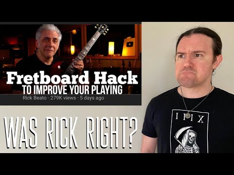Does Rick Beato's Fretboard Hack REALLY Work?! Uncle Ben Eller Investigates!