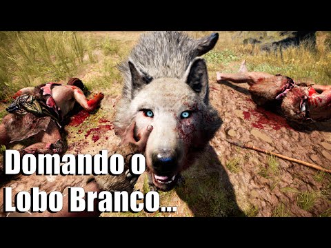 Far Cry Primal - Domando o Lobo Branco
