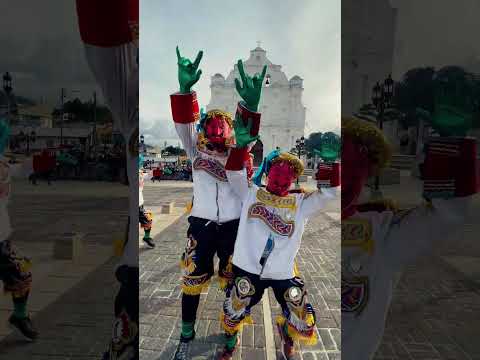 Los diablos de San Cristóbal Totonicapán #diablos #Totonicapan #turismo #travel #dron
