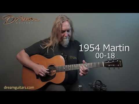 1954 Martin 00-18, Mahogany/Sitka Spruce