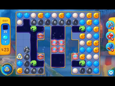 Fishdom 2021 - Level 6107   #playrix #fishdom #gaming