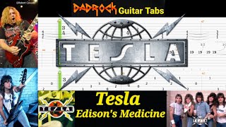 Edison's Medicine - Tesla - Guitar + Bass TABS Lesson