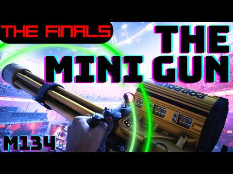 The Mini Gun On The Finals M134 on powershift 