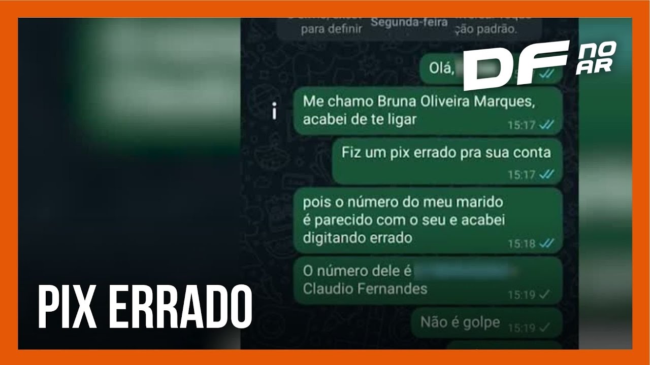 Mulher faz Pix de R$ 10 mil para conta errada e quem recebeu não quer devolver; veja | DF no Ar