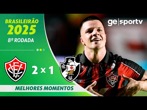 Gols e lances de Vitória x Vasco da Gama