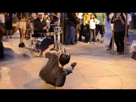 16th Street Cypher - Breakers and Live Drums in Denver, CO