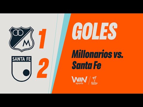 Millonarios vs. Santa Fe (goals) | Liga BetPlay Dimayor 2025-2021 | Home Runs - Matchday 6