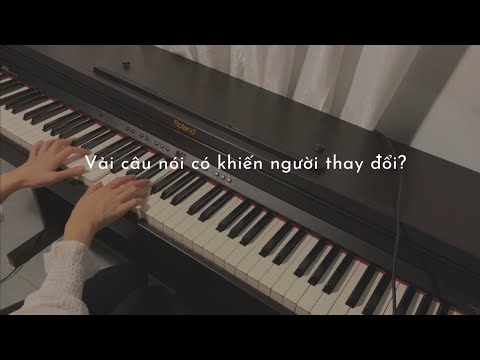 Vài câu nói có khiến người thay đổi - Grey D , Tlinh | Yuriko Piano Cover