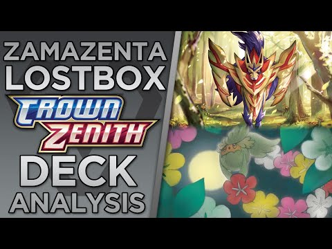 Zamazenta BREAKS Lost Box! Crown Zenith Deck Analysis and Battles! (Pokemon TCG)