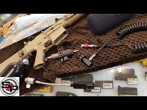 ARES M110 SASS install  PolarStar JACK HPA (High Pressure Air) conversion