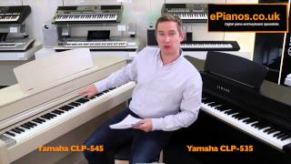Yamaha CLP-535 v CLP-545 Clavinova comparison – What piano should I buy?