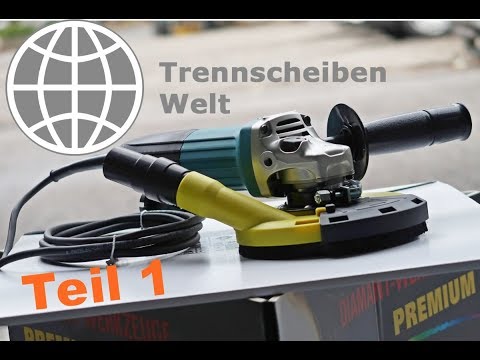 Schutzhaube Winkelschleifer - staubfreies schleifen - Absaughaube Schleiftopf Teil 1 - Montage