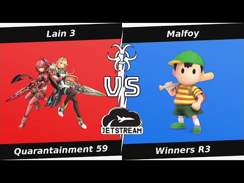 Quarantainment 59 Winners R3 - Lain 3 (Pyra) Vs Malfoy (Ness) - SSBU