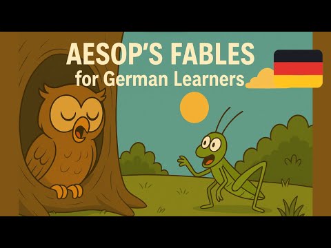 3 German Stories (B1) - Die Eule und die Heuschrecke/Der Platanenbaum/Die Eiche und die Schilfrohre