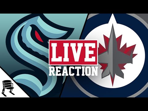 Seattle Kraken at Winnipeg Jets LIVE fan reaction and play by play!