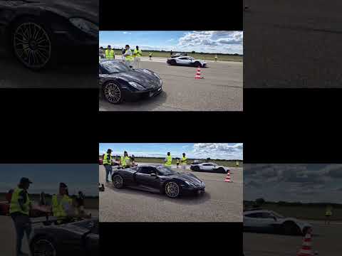 Thumbnail for Porsche 918 Spyder vs Mercedes Benz AMG ONE! #porsche #mercedes #amgone #918 #amg #hypercar by Porsche RS Spyder, Porsche 918 Spyder, Porsche, Car