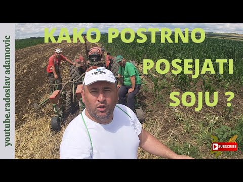 KAKO POSTRNO POSEJATI SOJU ? HOW TO SOW SOYBEAN AFTER BARLEY ?