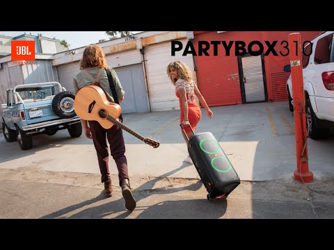 ブルートゥーススピーカー ブラック JBLPARTYBOX310JN [防滴 ブルートゥーススピーカー ブラック JBLPARTYBOX310JN [防滴