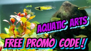 Aquatic Arts Unboxing & FREE PROMO CODE FOR VIEWERS! Babaulti & Amono Shrimp and Beautiful Plants