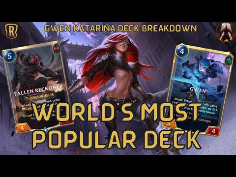 Worlds Regionals Most Popular Archetype - Gwen Katarina! | Deck Gameplay | Legends of Runeterra