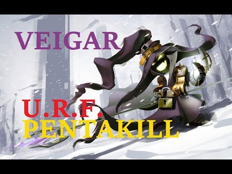 URF VEIGAR PENTAKILL 💥 Ultra Rapid Fire Pentakill 💥