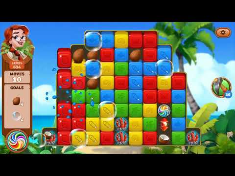 Lost Island Blast Adventure Level 634 - No Boosters
