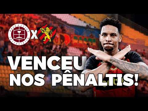 What a close call! Sport qualifies on penalties in the Copa do Brasil.