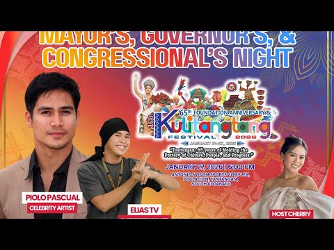 Piolo Pascual at Kulitangtang Festival 2026. Tantangan South Cotabato 