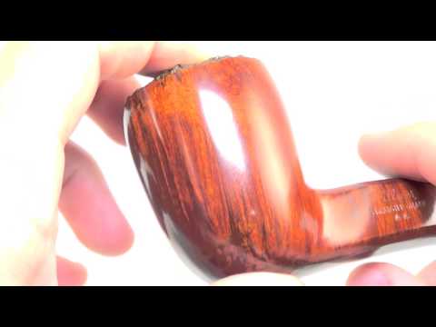 New Willmer AA Straight Grain Freehand Style Smoking Pipe From PIPELIST.COM
