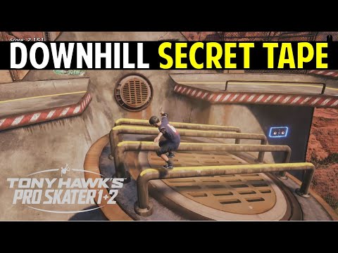 Downhill Jam: How to Get the Secret Tape | Tony Hawk's Pro Skater 1+2 (Gameplay Walkthrough)