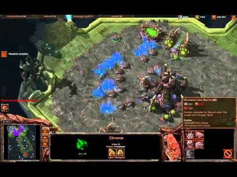*7 SC2 1v1 Jungle Basin  - TheEnd (Z) vs. bobsaget (P)