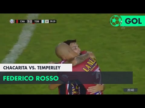Federico Rosso (1-2) Chacarita vs Temperley | Fecha 25 - Superliga Argentina 2017/2018