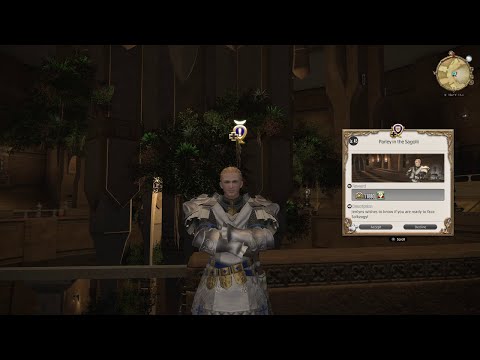 FFXIV Paladin Job Quest: Parley in the Sagolii