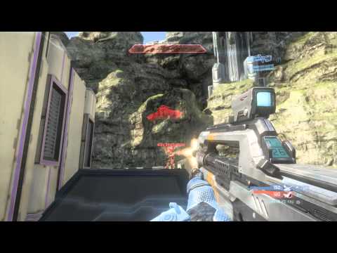 HALO 4 Multiplayer 2v2 Team Doubles Rail HD w/Live Comm AkeelZ STraFe & xInFeRnOxiZxBaK