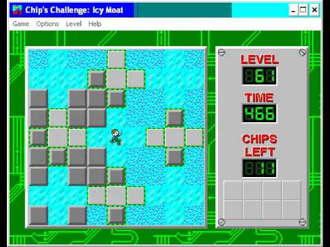 CCLP2 level 61 solution - 421 seconds